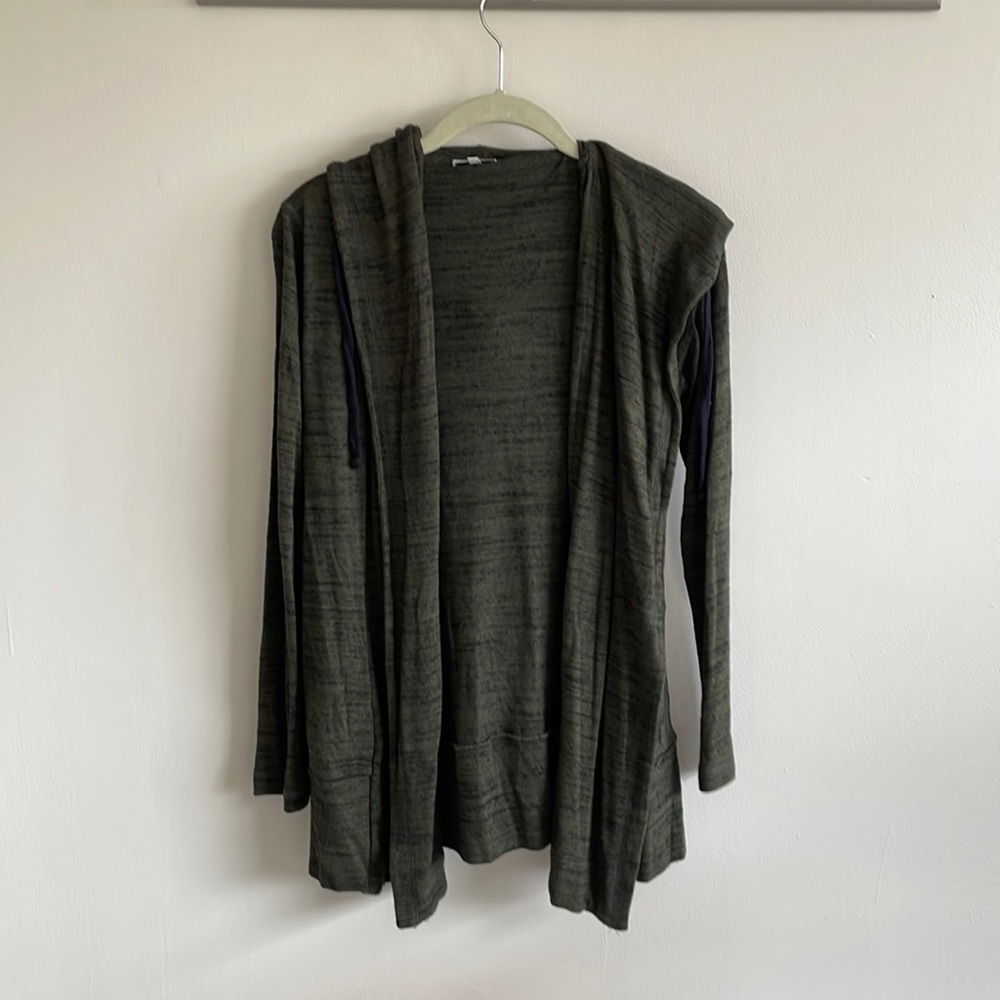 Splendid hooded cardigan